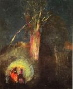 Odilon Redon Flight into Egypt painting